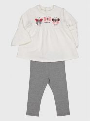 Birba Trybeyond Komplet bluzka i legginsy 999 59036 00 D Kolorowy Regular Fit. Bluzki i koszule dziewczęce Birba Trybeyond, bez wzorów, z bawełny, bez kołnierzyka, bez ramiączek. Za 179.99 zł.
