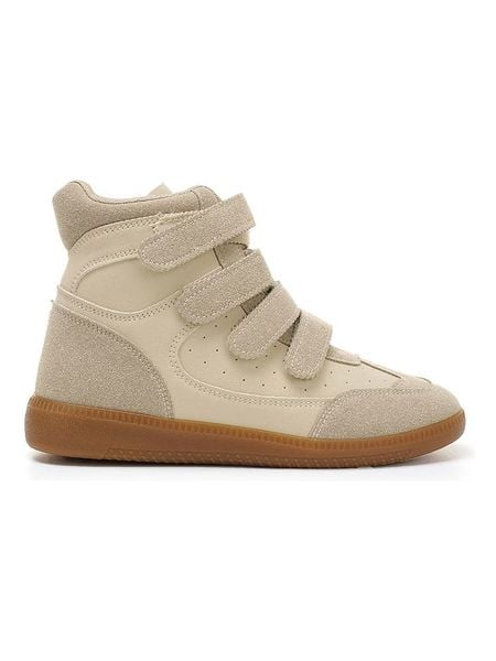 C'M Sneakersy w kolorze khaki rozmiar: 36. Brązowe obuwie sportowe damskie C'M, za kostkę, bez zapięcia. Za 135.49 zł.