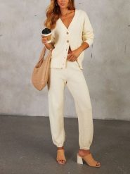 Milan Kiss Kardigan w kolorze kremowym rozmiar: L. Brązowe kardigany damskie Milan Kiss, l, bez wzorów. Za 152.99 zł.