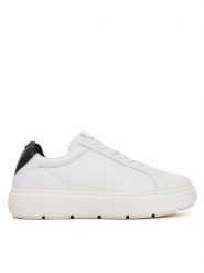 LOVE MOSCHINO Sneakersy JA15174G1MIA310A Biały. Białe obuwie sportowe damskie Love Moschino, ze skóry, bez zapięcia. Za 609.99 zł.