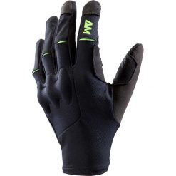 Rękawiczki rowerowe MTB Rockrider All Mountain. Czarne rękawiczki damskie ROCKRIDER, w ażurowe wzory, z materiału. W wyprzedaży za 79.99 zł.