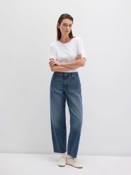 MAVI Dżinsy "Leila" - Comfort fit - w kolorze niebieskim rozmiar: W29/L30. Niebieskie jeansy damskie Mavi, z podwyższonym stanem. Za 129.95 zł.