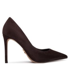 Szpilki Steve Madden. Brązowe szpilki damskie Steve Madden, bez wzorów, bez obcasa, na szpilce, bez zapięcia. Za 519.99 zł.