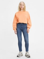 Levi´s Dżinsy "720" - Super Skinny fit - w kolorze niebieskim rozmiar: W26/L32. Niebieskie jeansy damskie z podwyższonym stanem. Za 149.31 zł.