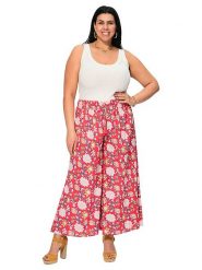 Aller Simplement Spodnie w kolorze czerwonym rozmiar: 42-48. Czerwone spodnie materiałowe damskie Aller Simplement, bez wzorów, z bawełny. Za 69.99 zł.