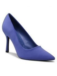 Jenny Fairy Szpilki LS5776-01A Fioletowy. Fioletowe szpilki damskie Jenny Fairy, bez wzorów, z materiału, bez obcasa, na szpilce, bez zapięcia. Za 139.99 zł.