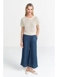 Rich & Royal Bluza w kolorze kremowym rozmiar: XL. Brązowe bluzy damskie Rich & Royal, xl, bez wzorów, bez kaptura. Za 162.11 zł.