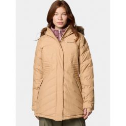 Kurtka Zimowa Damska Columbia Lay D Iv Mid. Brązowe kurtki damskie Columbia, na zimę, xs, bez wzorów, bez kaptura. W wyprzedaży za 1,274.00 zł.