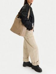 G-Star Raw Torebka C-LDA8559 Beżowy. Brązowe torebki klasyczne damskie G-Star Raw, z materiału, bez dodatków. Za 229.99 zł.