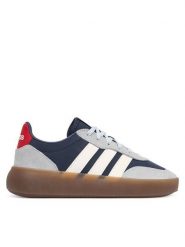 Adidas Sneakersy Barreda Decode JP6728 Granatowy. Niebieskie buty sportowe dziewczęce Adidas, bez wzorów, ze skóry, bez zapięcia. Za 209.99 zł.