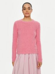Weekend Max Mara Sweter Arsenio 2515361081 Różowy Regular Fit. Czerwone swetry klasyczne damskie Weekend Max Mara, xl, z bawełny, bez kołnierzyka. Za 709.99 zł.
