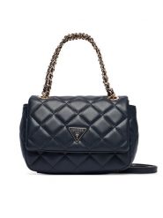 Guess Torebka Juliet Mini HWQG24 56740 Granatowy. Niebieskie torebki klasyczne damskie Guess, ze skóry, bez dodatków. Za 494.99 zł.