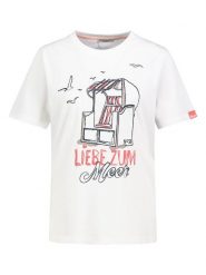 Eight2Nine Koszulka w kolorze białym rozmiar: L. Białe koszulki damskie Eight2Nine, l, bez wzorów, z bawełny, bez kołnierzyka, bez ramiączek. Za 43.99 zł.