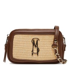 Torebka Steve Madden. Brązowe listonoszki damskie Steve Madden, bez wzorów, bez dodatków. Za 309.99 zł.