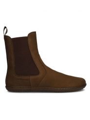 Groundies Skórzane buty "Camden" w kolorze brązowym do chodzenia na boso rozmiar: 38. Brązowe botki damskie Groundies, z polaru, bez zapięcia. Za 339.99 zł.