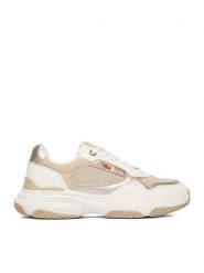 MEXX Sneakersy EO-MI001011661W Biały. Białe obuwie sportowe damskie Mexx, z materiału, bez zapięcia. Za 329.99 zł.