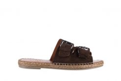 Klapki Bayla-161 059 510 Khaki, Zielony, Skóra naturalna - 36. Zielone klapki damskie Bayla, bez wzorów, ze skóry, bez obcasa, bez zapięcia. W wyprzedaży za 44.10 zł.