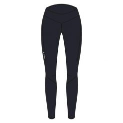 Legginsy damskie VAUDE Kuro Warm Hybrid. Czarne legginsy damskie Vaude, s, bez wzorów. W wyprzedaży za 663.80 zł.