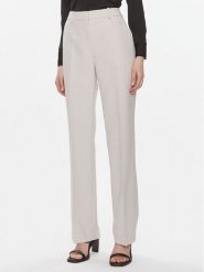 Calvin Klein Spodnie materiałowe Essential K20K206879 Szary Slim Fit. Szare spodnie materiałowe damskie Calvin Klein, bez wzorów, z materiału. Za 949.99 zł.