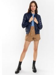 Northwood Kurtka pikowana "Soren" w kolorze granatowym rozmiar: L. Niebieskie kurtki damskie Northwood, l, bez wzorów, prążkowane, bez kaptura. Za 121.99 zł.