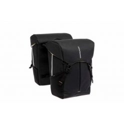 Podwójna Torba Rowerowa Sportowa Double Mik 40L Czarna. Czarne torby sportowe NEW LOOXS, bez wzorów. Za 587.00 zł.
