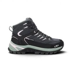 Buty trekkingowe damskie CMP Rigel 2.0 MID. Szare obuwie trekkingowe damskie CMP, z materiału, za kostkę, bez zapięcia. Za 591.00 zł.