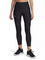 Under Armour Legginsy funkcyjne w kolorze czarnym rozmiar: M. Czarne legginsy damskie Under Armour, m, bez wzorów, z materiału, z podwyższonym stanem, outdoorowe. Za 162.11 zł.