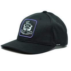 Czapka Trucker - Z recyklingu - 6 paneli - Sport / Jeden rozmiar (Czarny). Czarne czapki damskie SURF MONKEY, bez wzorów, z gumy. Za 179.95 zł.