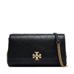 Torebka Tory Burch. Czarne torebki wieczorowe damskie Tory Burch, bez wzorów, bez dodatków. Za 2,024.00 zł.