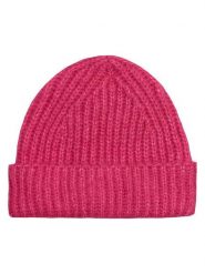 Herrlicher Czapka beanie "Seline" w kolorze różowym rozmiar: onesize. Różowe czapki damskie Herrlicher, bez wzorów, ze splotem. Za 69.99 zł.