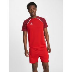 Koszulka Hummel Lead 2.0. Brązowe koszulki damskie Hummel, bez wzorów, bez kołnierzyka, bez ramiączek. Za 170.00 zł.