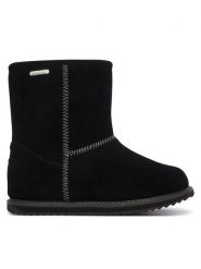 EMU Australia Śniegowce Brumby Lo 2.0 K13225 Czarny. Czarne kozaki dziewczęce EMU Australia, bez wzorów, bez obcasa, bez zapięcia. Za 429.99 zł.