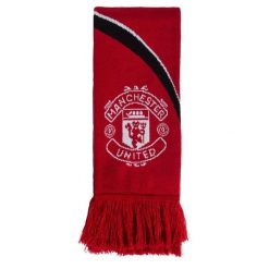 Szalik Manchester United Home. Białe szaliki damskie Adidas, bez wzorów. Za 109.00 zł.
