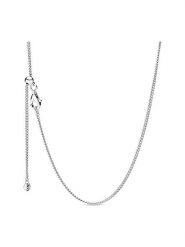 Pandora Srebrny naszyjnik - dł. 60 cm rozmiar: onesize. Szare naszyjniki damskie Pandora, srebrne. Za 221.67 zł.