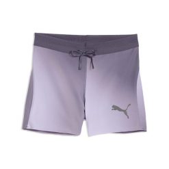 Spodnie Puma W Lightspeed 3 Aop Short Tight Damskie. Niebieskie spodnie sportowe damskie Puma, s, bez wzorów, z elastanu, do biegania. Za 329.99 zł.
