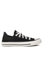 Converse Trampki Chuck Taylor All Star Crush Heel Ox A03075C Czarny. Czarne trampki damskie Converse, bez wzorów, z materiału, bez zapięcia. Za 189.99 zł.