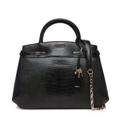 Torebka Guess. Czarne torebki klasyczne damskie Guess, bez dodatków. Za 679.99 zł.