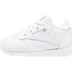 Reebok Classic CLASSIC Tenisówki i Trampki white. Białe buty sportowe dziewczęce Reebok Classic, z gumy. W wyprzedaży za 160.30 zł.