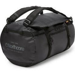 Torba Duffle Northcore. Czarne torby podróżne NORTHCORE, bez wzorów, z tkaniny, duże. Za 317.50 zł.