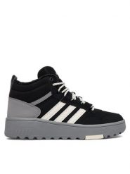 Adidas Sneakersy Hoops 4.0 Mid J Shoes KI6384 Czarny. Czarne buty sportowe chłopięce Adidas, ze skóry, bez zapięcia. Za 239.99 zł.