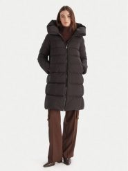Hetregó Kurtka puchowa Lena 8P697 25WD08 Czarny Regular Fit. Czarne kurtki damskie HETREGO, bez wzorów, ze lnu, bez kaptura. Za 2,429.00 zł.