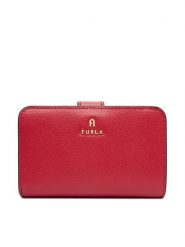 Furla Portfel Camelia WP00314 ARE000 CN 4305S 1007 Różowy. Czerwone portfele damskie Furla, bez wzorów, ze skóry. Za 749.99 zł.