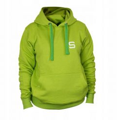 Bluza damska Siver. Zielone bluzy damskie SIVER, l, bez wzorów, z bawełny, z kapturem. Za 135.76 zł.