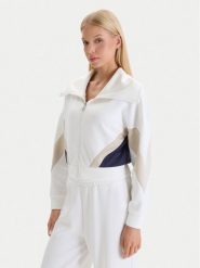 Beverly Hills Polo Club Bluza W126-BHLSS-1039-02X Écru Regular Fit. Białe bluzy damskie Beverly Hills Polo Club, s, bez wzorów, z syntetyku, bez kaptura. Za 169.99 zł.
