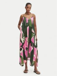 Iconique Sukienka letnia Gemma IC26-102 Kolorowy Relaxed Fit. Sukienki damskie Iconique, bez wzorów, z wiskozy, bez ramiączek. Za 609.99 zł.