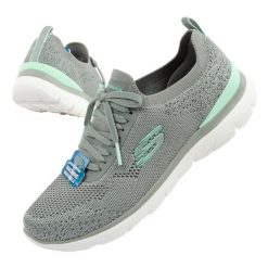 Buty sportowe damskie Skechers Summits-Sneak Peek. Białe obuwie sportowe casual damskie Skechers, z tkaniny, trekkingowe. Za 189.00 zł.