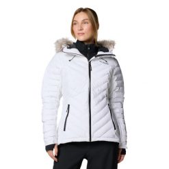 Kurtka sportowa damska Bird Mountain III Insulated Jacket. Białe kurtki sportowe damskie Columbia, na zimę, m, bez wzorów, z elastanu, bez kaptura. Za 799.99 zł.