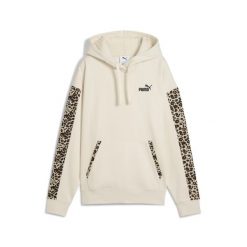 Damska bluza z kapturem Essentials ze zwierzęcym nadrukiem PUMA. Białe bluzy damskie Puma, bez wzorów, z kapturem. Za 249.00 zł.