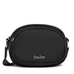 Torebka DeeZee. Czarne listonoszki damskie DeeZee, bez wzorów, bez dodatków. Za 99.99 zł.