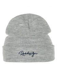 Roadsign Czapka w kolorze szarym rozmiar: onesize. Szare czapki damskie Roadsign, bez wzorów, prążkowane. Za 26.99 zł.